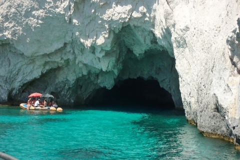 Zante: Excursión a las Islas Marathonisi y Cameo y a las Cuevas de KeriZante: Islas Marathonisi y Cameo y Cuevas de Keri Tou