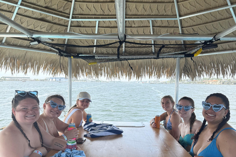 Panama City Beach: 90 minuti di tour in barca Tiki al tramontoTour privato del tramonto Tiki per un massimo di 26 ospiti