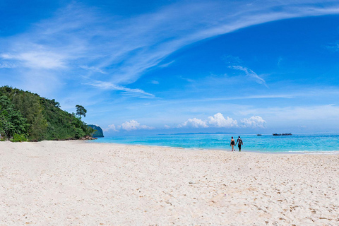 Från Khao Lak: Bambu &amp; Phi Phi-öarna, &amp; dagsutflykt till Maya Bay