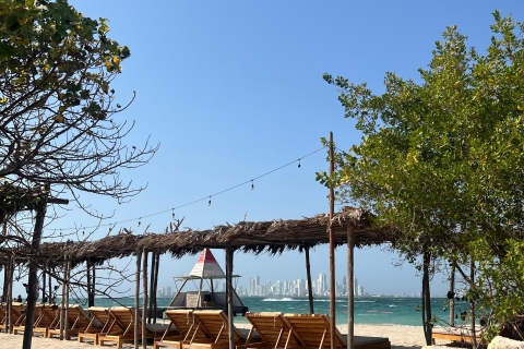 Cartagena: Isla Tierra Bomba strandclub:Dagpas met Lunch