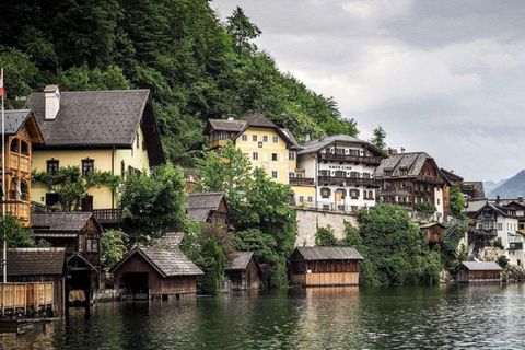 From Vienna: Hallstatt, Salzburg & Melk Day Trip VIP Mercedes E class - up to 3 people all inclusive
