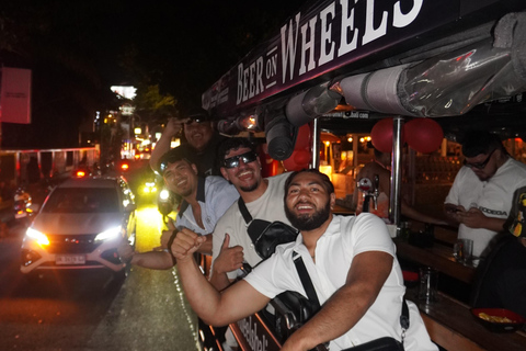 Bali: 2-Hour Beer Bus Party in Kuta & Legian Happy Hour Beer