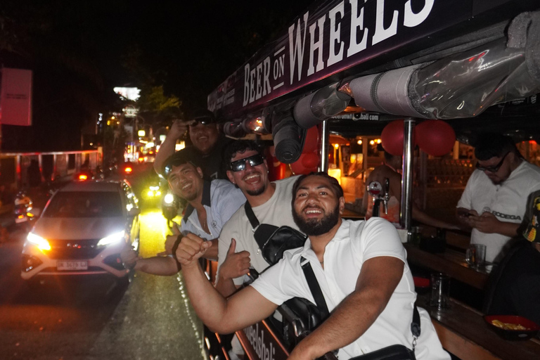 Bali: 2-Hour Beer Bus Party in Kuta & Legian Happy Hour Beer