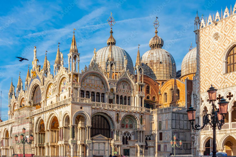 Venice: St. Mark's Basilica Ticket with Audio Guide Upgrade: St. Mark's Basilica + Shared Gondola Ride