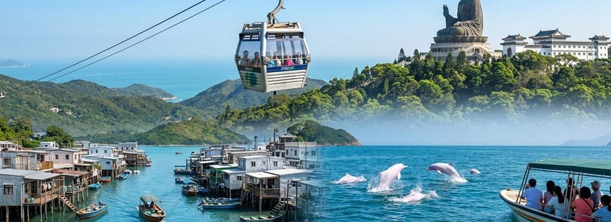 Hong Kong: funivia VIP prioritaria per Lantau, Big Buddha e Tai O