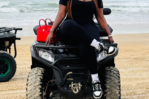 Dakar: Pink Lake Tour with Quad Bike + Pirogue and Lunch Included Dakar: Tour to the Pink Lake with Quad + Pirogue and Lunch included