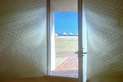 Doha: Übernachtung im Wüstencamping mit BBQ-Abendessen und FrühstückDoha: Private Übernachtung auf dem Wüstencampingplatz