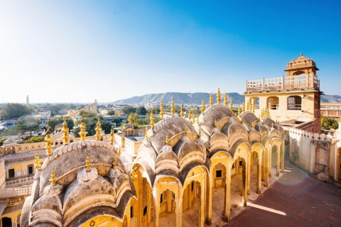 De Delhi - Jaipur Visite de la ville rose et du fort d'Amer en voitureTransport et guide uniquement