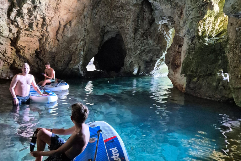 Ayia Napa: Sea Caves or Blue Lagoon SUP/Kayak Tour Ayia Napa: Sea Caves or Blue Lagoon Kayak Tour