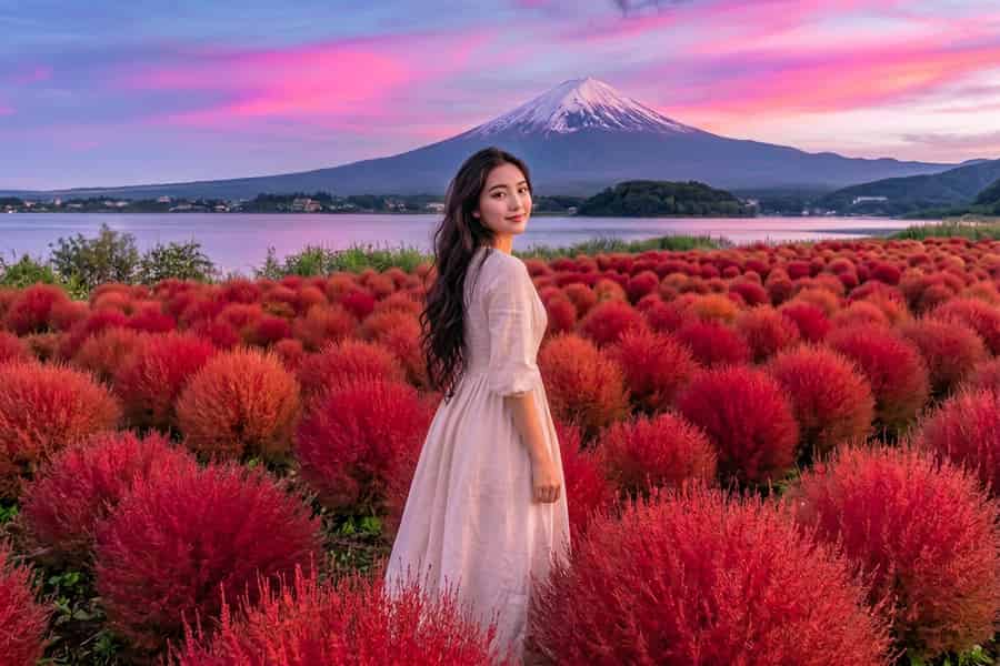 Geführte Tagestour zum Mt. Fuji, zum Kawaguchi-See und zur Chureito-Pagode. Foto: GetYourGuide Geführte Tagestour zum Mt. Fuji, zum Kawaguchi-See und zur Chureito-Pagode. Foto: GetYourGuide