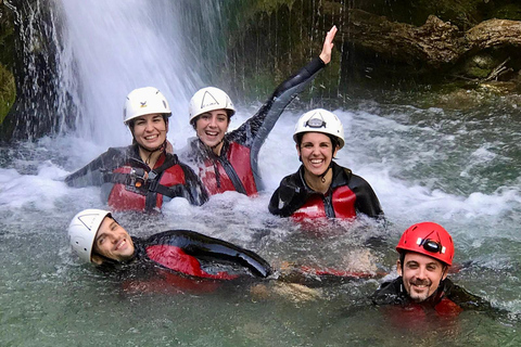 Anna: amazing water canyoning experience