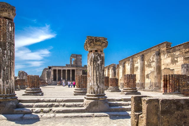 Von Rom: Tagestour nach Pompeji mit Tickets