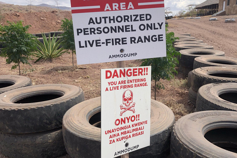 Nairobi : Excursion d&#039;une journée au lac Magadi avec stage au stand de tir