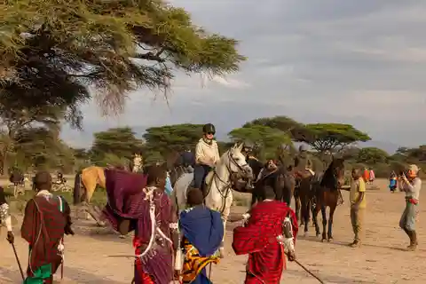 Aldeia Maasai e termas de Kikuletwa a partir de Arusha