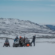 Kiruna : safari en motoneige et découverte de la faune arctique avec déjeuner