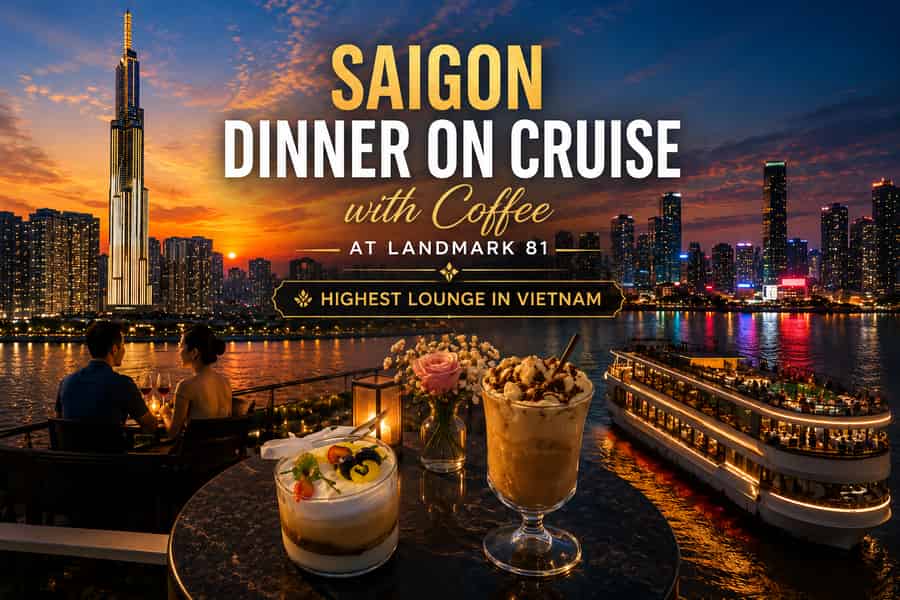 Ho-Chi-Minh-Stadt: Landmark 81 SkyView & Dinner-Bootsfahrt. Foto: GetYourGuide Ho-Chi-Minh-Stadt: Landmark 81 SkyView & Dinner-Bootsfahrt. Foto: GetYourGuide