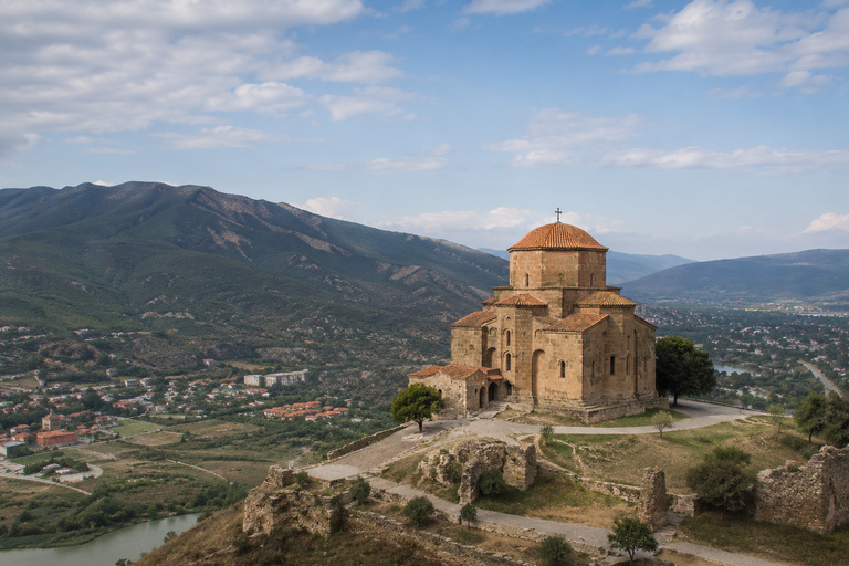 From Tbilisi, Mtskheta, Jvari monastery Gori and Uplistsikhe