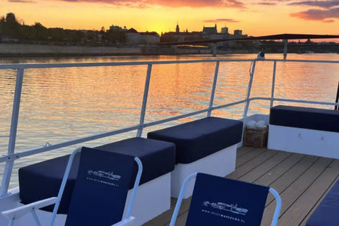 Warsaw: Sightseeing Cruise with 7 Language Audioguide