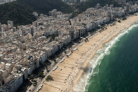 Rio de Janeiro: Wycieczka helikopterem z transferem do hotelu