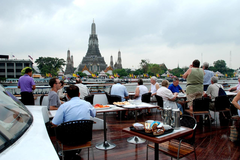 Bangkok-Ayutthaya dagstur med buss tur och retur med kryssning &amp; Hotell