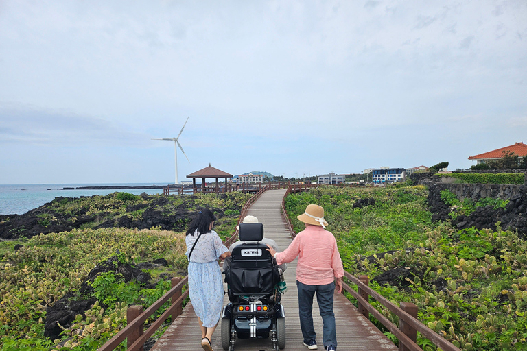 un viaje a la isla de Jeju en silla de ruedas (TOUR EN SILLA DE RUEDAS)