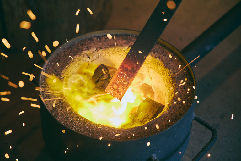 Authentic knife making experience at a blacksmith in Kyoto