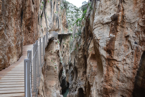 Caminito del Rey from Málaga, small group up to 7 people