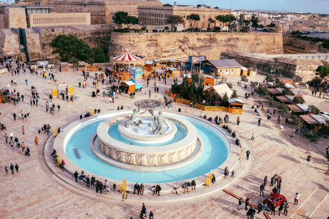 Geführter Rundgang durch Valletta mit lizenziertem GuideMit spanischsprachigem Guide oder Übersetzer