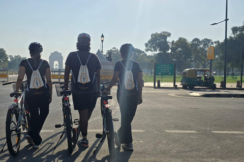 CIRCUIT CYCLISTE DE NEW DELHI AVEC PETIT DÉJEUNER