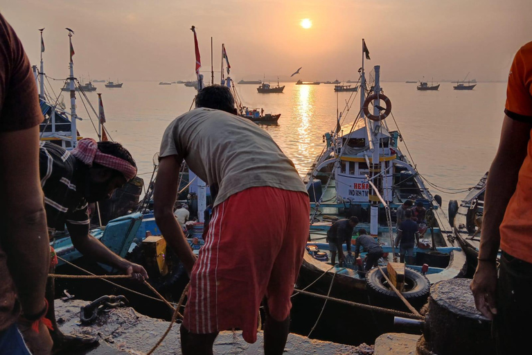 Mumbai: tour del mercato mattutino all&#039;albaMumbai: la città all&#039;alba, tour mattutino.