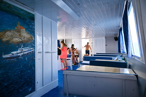 Trogir: Naufragio - Tour en barco con todo incluido por la Laguna AzulTrogir: Crucero Naufragio-Laguna Azul-Eslatina Todo Incluido