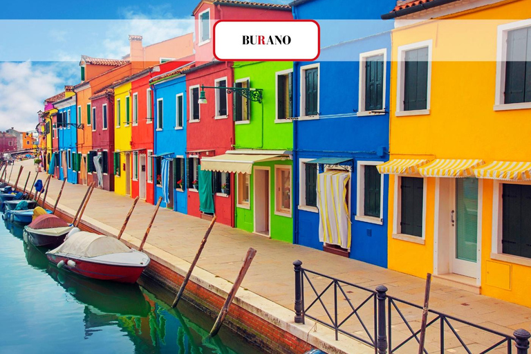 Islas de Venecia: Cristal de Murano y Colores de Burano Visita guiada