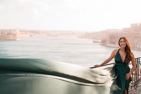 Malta: Flying Dress Photoshoot & Video Experience