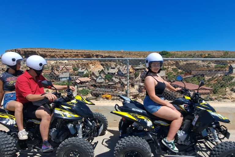 North Malta: Quad Bike Tour with Scenic Land, Sea & Swimming North Malta: Quad Bike Tour with Scenic Land, Sea & Swimming