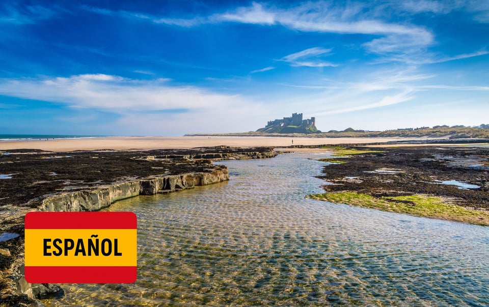 Edinburgh: Harry Potter and English Castles Tour in Spanish