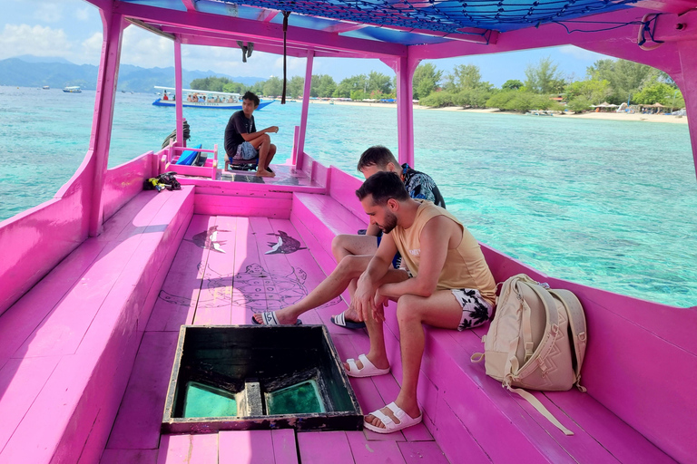 Snorkeling na wyspie Gili: Gili Trawangan, Meno i AirRozpocznij od obszaru Lombok