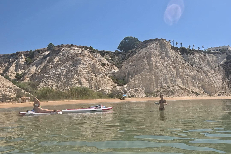 SCALA DEI TURCHI: Rent a KAYAK or Stand Up Paddle for 1 hour [+Snorkeling Kit] SCALA DEI TURCHI 1-hour STAND-UP PADDLEBOARD rental for 1 person