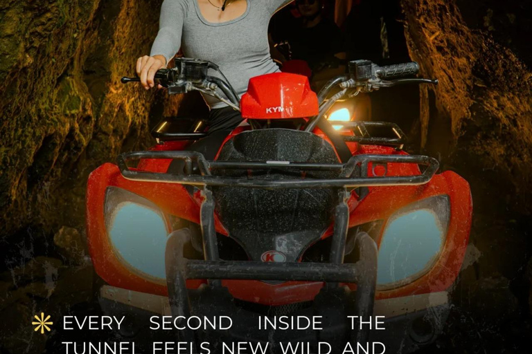 Ubud: Kuber ATV Quad Tandem Adventure with nature Waterfall