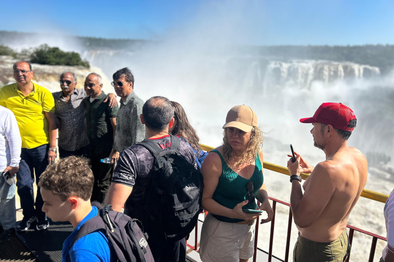 Visite privée des chutes d&#039;Iguaçu côté brésilien et argentin