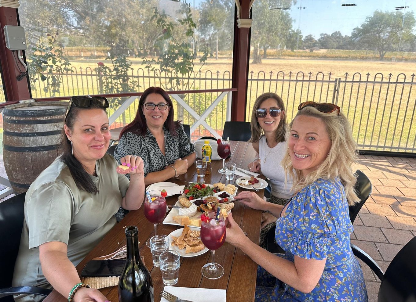 Fra Adelaide: Barossa Valley mad- og vintur