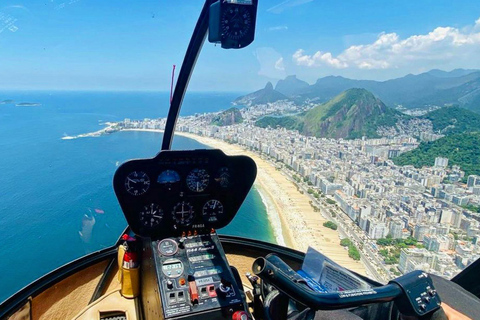 Privat helikoptertur - Rio de janeiro på 20 minPrivat helikoptertur - 20 min (com transfer)