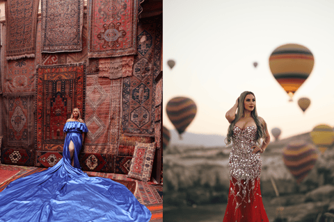 Cappadocia: Photo Shooting With Flying DressesCappadocia: Sunrise Photo Shooting With Flying Dresses