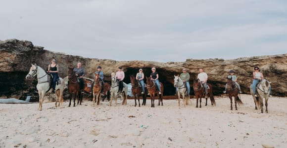 Aruba: Horseback Ride Tour to Wariruri Beach