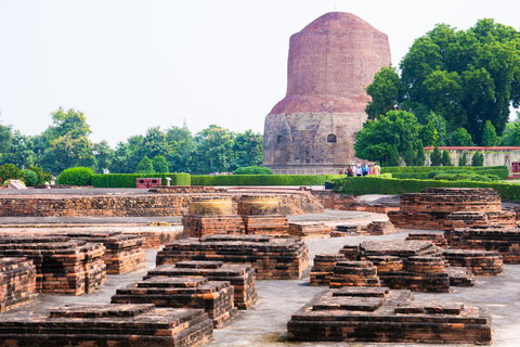 Varanasi: Sarnath Halve dag tour met ophaalservice vanaf je hotel