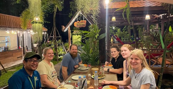 Street Food Tour and Phare Circus with Tuk-Tuk Transfers