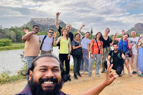 Colombo: Sigiriya Rock, Dambulla & Cultural Village Day Tour One Way Tour: Drop off in Sigiriya/Dambulla Area (Flat Van)