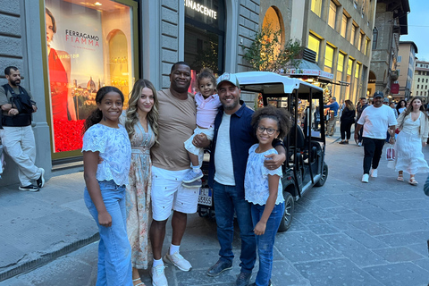 Tour della città di Firenze in golf cart e Piazzale Michelangelo