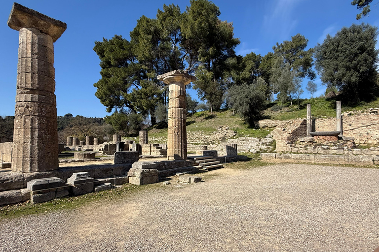 Ancient Olympia: tour, food, cooking class, and a virtual reality museum Ancient Olympia: tour, food with cooking class, virtual reality museum