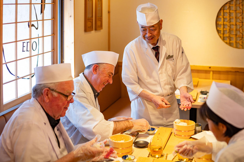 Experiencia de Chef Profesional de Sushi en TokioCurso estándar(2023)