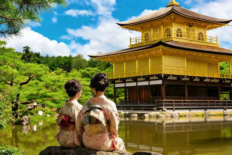 从大阪/京都出发：金阁寺、清水寺和伏见稻荷大社朝圣之旅
